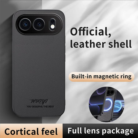 HUIYI Leather Magnetic Phone Case, For Honor X60i, For Honor X6b, For Honor Play 8T Pro / X50i+, For Honor 200