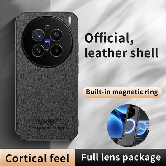 HUIYI Leather Magnetic Phone Case, For vivo X200 Pro, For vivo V40 Lite 4G / 5G IDN, For vivo V40e, For vivo Y300 Pro