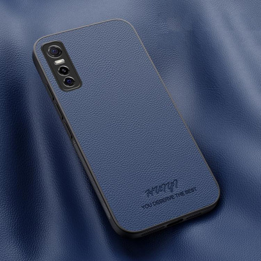 HUIYI Leather Magnetic Phone Case, For vivo Y73s, For vivo Y30