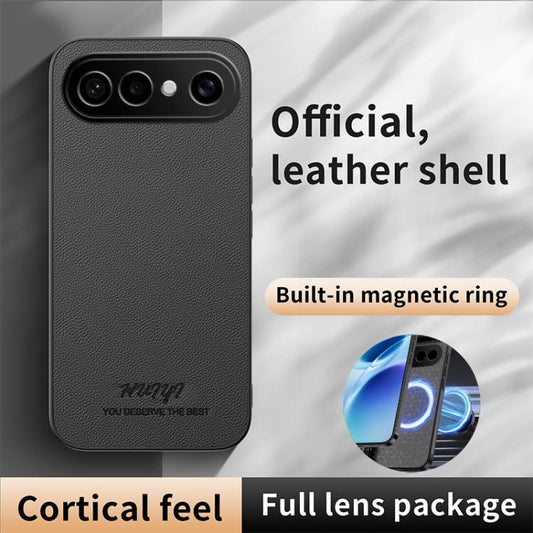HUIYI Leather Magnetic Phone Case, For vivo X200, For vivo X200 Pro mini, For vivo X200 Pro, For vivo V40e
