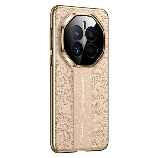 Cloud Dragon Pattern Plain Leather PC Phone Case, For Huawei Mate 50, For Huawei Mate 40 RS Porsche Design, For Huawei Mate 40 Pro, For Huawei Mate 40