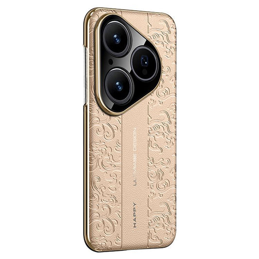 Cloud Dragon Pattern Plain Leather PC Phone Case, For Huawei Pura 80 5G, For Huawei nova 14 Ultra, For Huawei nova 14 Pro, For Huawei nova 14, For Huawei Mate 70 RS Ultimate, For Huawei Mate 70 Pro