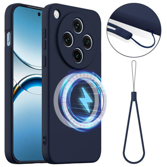 Shockproof Silicone Magsafe Phone Case, For OPPO Find X8, For OPPO Find X8 Pro