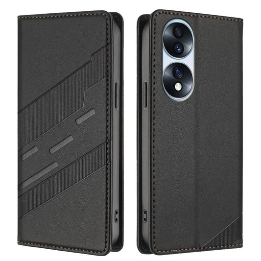Embossed Multi-functional Wallet Retro Leather Phone Case, For Honor 70 Pro, For Honor 70, For Honor X8 4G / X30i / Play6T Pro