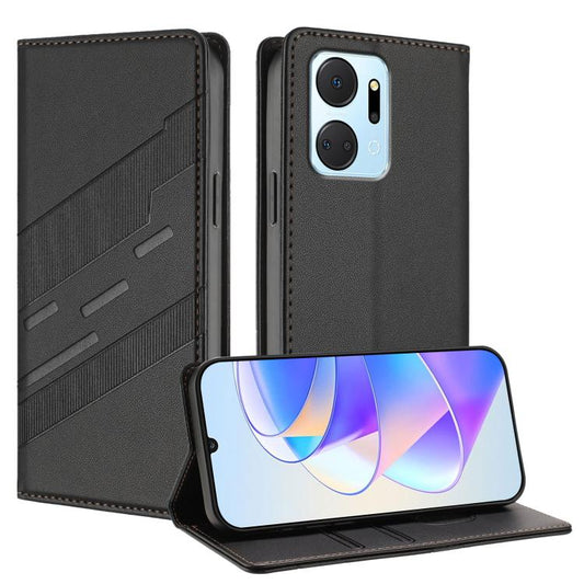 Embossed Multi-functional Wallet Retro Leather Phone Case, For Honor X7a 4G / Play7T 5G, For Honor X40 / X9a / Magic5 Lite, For Honor 80 GT