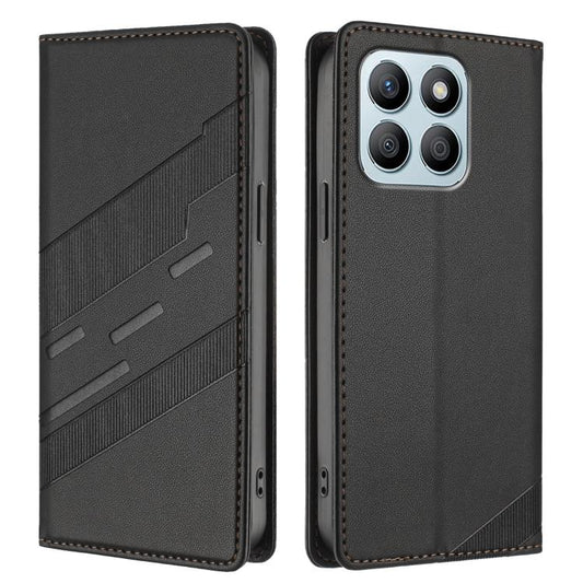 Embossed Multi-functional Wallet Retro Leather Phone Case, For Honor X8b, For Honor Magic6 Lite / X9b 5G, For Honor X8 5G / X6 4G / 70 Lite