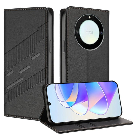 Embossed Multi-functional Wallet Retro Leather Phone Case, For Honor 70 Pro, For Honor 70, For Honor X8 4G / X30i / Play6T Pro