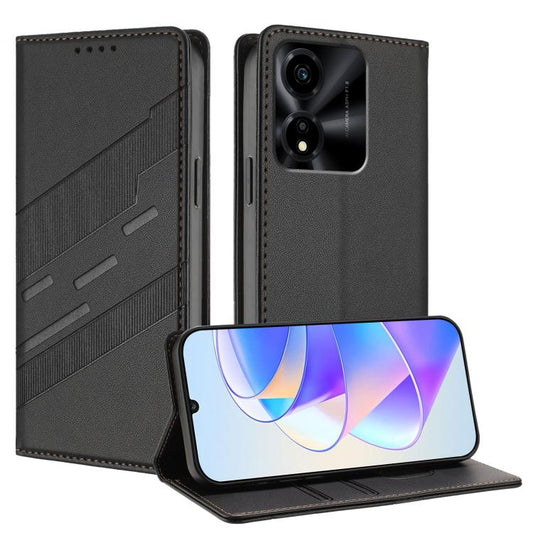 Embossed Multi-functional Wallet Retro Leather Phone Case, For Honor X5c Plus, For Honor 400 Smart 5G, For Honor X6c