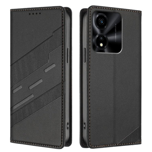 Embossed Multi-functional Wallet Retro Leather Phone Case, For Honor X5c Plus, For Honor 400 Smart 5G, For Honor X6c