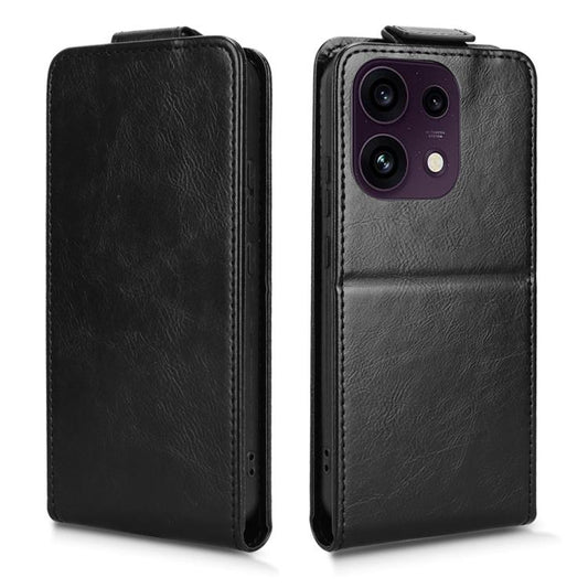 Magnetic Vertical Flip Leather Phone Case with Buckle, For OPPO Reno16 F 5G / Reno16 FS 5G