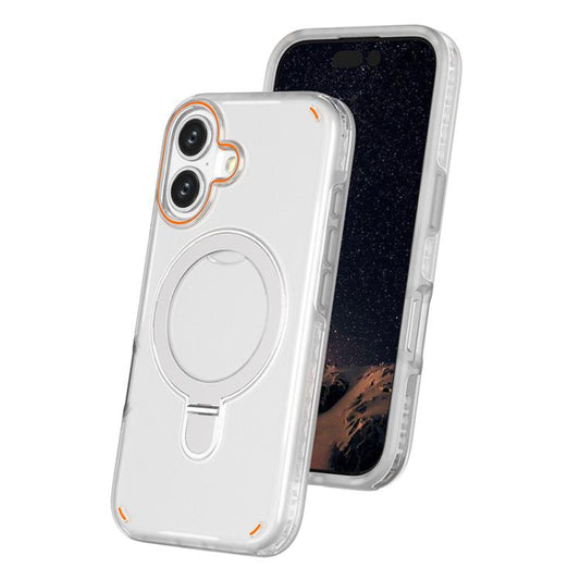 Colorful 2 in 1 MagSafe Ring Holder Phone Case, For iPhone 16, For iPhone 15 Pro Max, For iPhone 15 Pro, For iPhone 15 Plus