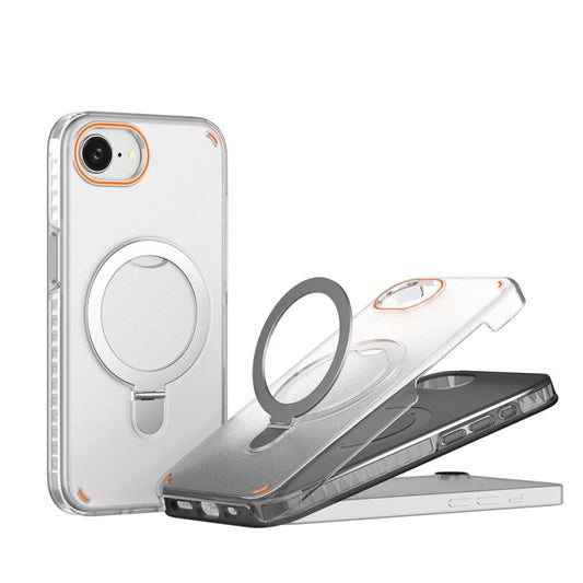 Colorful 2 in 1 MagSafe Ring Holder Phone Case, For iPhone 17e / 16e, For iPhone 17 Pro Max, For iPhone 17 Pro, For iPhone 17