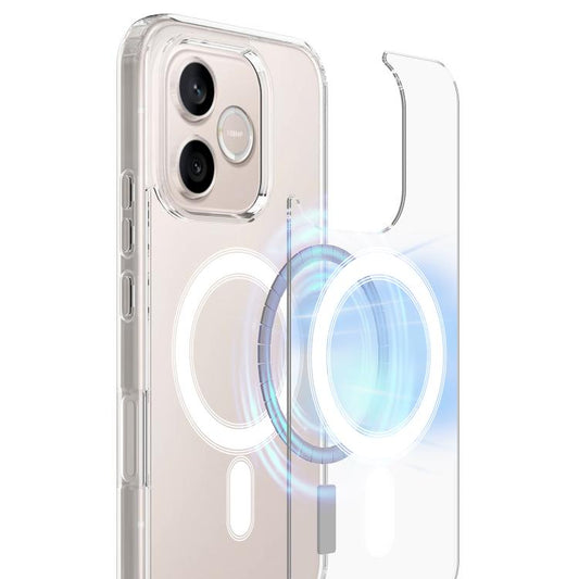 MagSafe Clear Acrylic PC Hybrid TPU Phone Case, For Honor 600 Lite / 500 Smart / 600e, For Honor 600 / 600 Pro Global, For Honor X9d 5G / X70 5G / Magic8 Lite, For Honor Magic8 Pro, For Honor 400 Smart / X7d 4G / 5G, For Honor 400 Pro Global 160.8mm