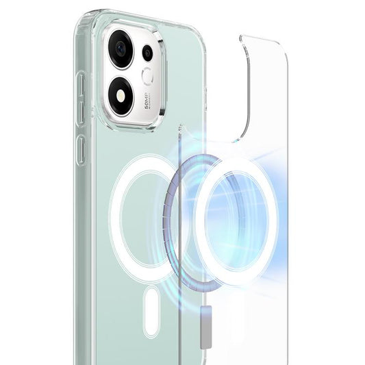 MagSafe Clear Acrylic PC Hybrid TPU Phone Case, For Honor 600 Lite / 500 Smart / 600e, For Honor 600 / 600 Pro Global, For Honor X9d 5G / X70 5G / Magic8 Lite, For Honor Magic8 Pro, For Honor 400 Smart / X7d 4G / 5G, For Honor 400 Pro Global 160.8mm