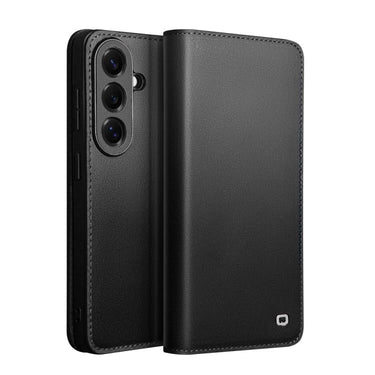 QIALINO Classic Gen2 Genuine Leather Phone Case, For Samsung Galaxy S26+ 5G, For Samsung Galaxy S26 Ultra 5G, For Samsung Galaxy S26 5G