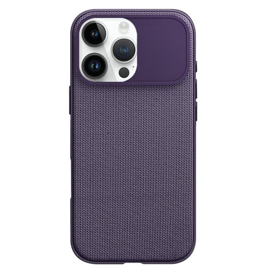 Tech Fabric Texture PC Magnetic Phone Case with AI Camera Button, For iPhone 16 Pro Max, For iPhone 16 Pro, For iPhone 16, For iPhone 15 Pro Max