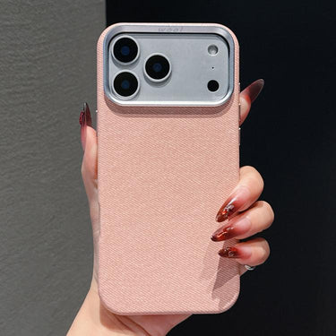Wool Linen Fabric Full Coverage Magnetic Phone Case, For iPhone 17 Pro Max, For iPhone 17 Pro, For iPhone 17, For iPhone Air