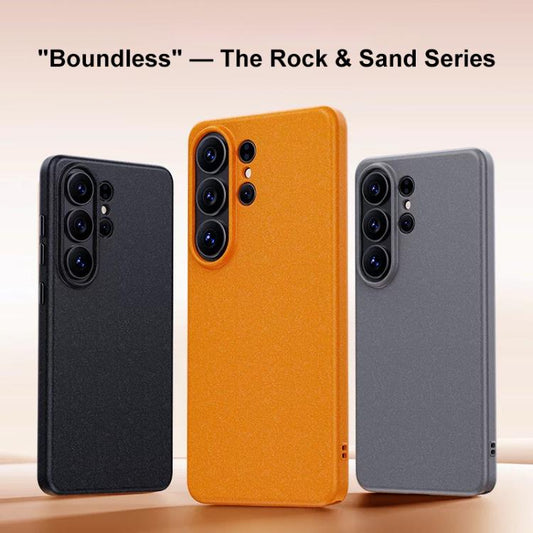 Boundless Series Rock Sand Magnetic Phone Case, For Samsung Galaxy S26 Ultra 5G, For Samsung Galaxy S25 Ultra 5G, For Samsung Galaxy S24 Ultra 5G