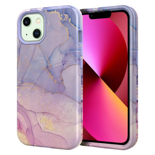 Water Transfer Printing Marble Pattern PC + TPU Phone Case, For iPhone 13, For iPhone 12, For iPhone 12 Pro Max, For iPhone 12 Pro