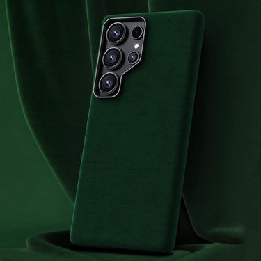 Ottilan Series Full Coverage Magnetic Microfiber Leather PC Phone Case, For Samsung Galaxy S24 Ultra 5G