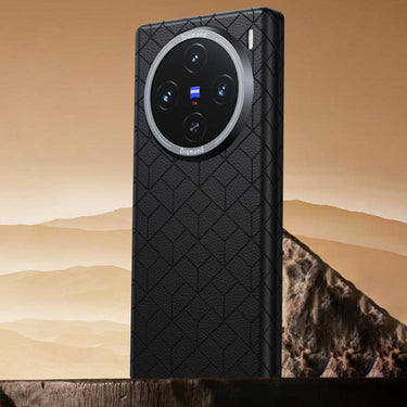 Rubik Cube Series Embossed Grid Pattern Magnetic Phone Case, For vivo X100 Ultra, For vivo X100 Pro, For vivo X100