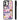 Leopard Cherry Series Pattern Mirror Phone Case, For iPhone 16 Pro Max, For iPhone 16 Pro, For iPhone 16 Plus