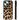 Stars Leopard Series Pattern Mirror Phone Case, For iPhone 15 Plus, For iPhone 15