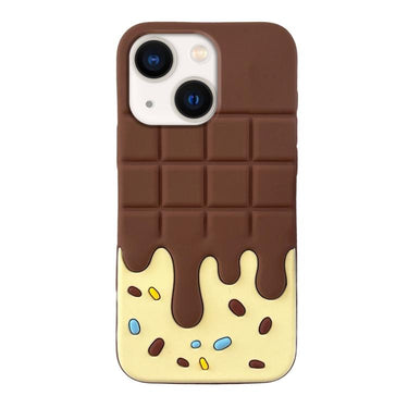 Candy Chocolate Silicone Phone Case, For iPhone 14, For iPhone 14 Pro, For iPhone 14 Pro Max, For iPhone 13 Pro Max, For iPhone 13 Pro, For iPhone 13, For iPhone 12 Pro Max