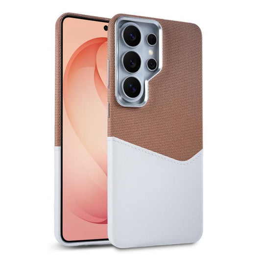 Cloth Textue Stitching Card Slot Magnetic Phone Case, For Galaxy S26 Ultra 5G, For Galaxy S25 Ultra 5G, For Galaxy S24 Ultra 5G