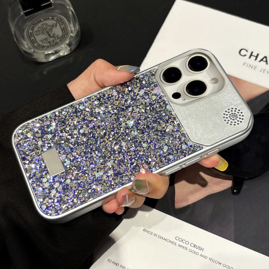 Starry Sequin Diamond PC Phone Case, For iPhone 15 Pro, For iPhone 15 Plus / 14 Plus, For iPhone 15, For iPhone 14 / 13