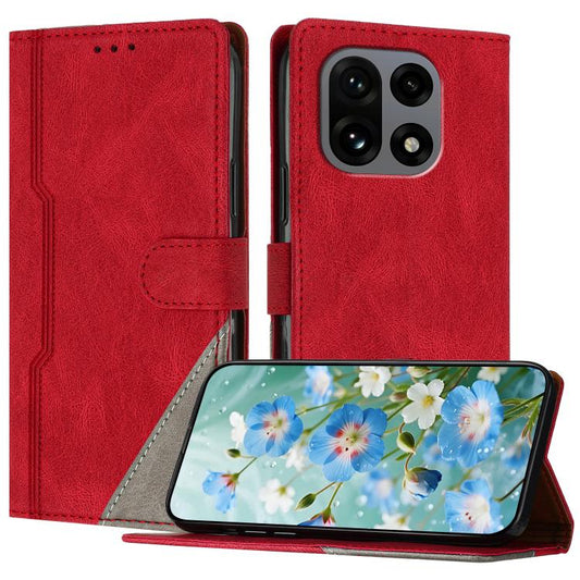 Color Matching Buckle Clasp Vegan Leather Phone Case, For OnePlus 15, For OnePlus Nord 5 / Ace 5 Ultra, For OnePlus Nord CE5 / Ace 5 Racing, For OnePlus 13T / 13sย ย
