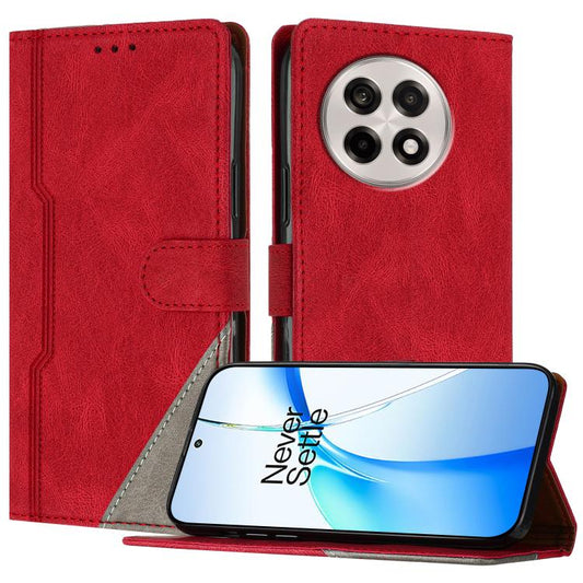 Color Matching Buckle Clasp Vegan Leather Phone Case, For OnePlus Ace 5, For OnePlus 13, For OnePlus Nord 4, For OnePlus Nord CE4 Lite