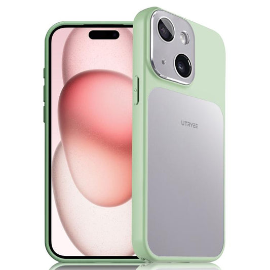 UTRYEE Colorful Silver Magnetic Phone Case, For iPhone 15, For iPhone 14, For iPhone 14 Pro, For iPhone 14 Pro Max