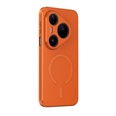 Goatskin Vegan Leather Magnetic Phone Case, For Huawei Pura 80 Pro 5G, For Huawei Pura 80 5G, For Huawei Nova 14, For Huawei Pura 70 Pro, For Huawei Pura 70