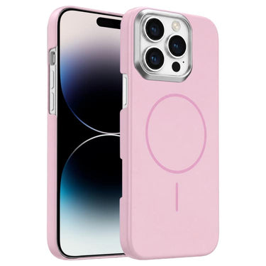 Gold Armor PC Thin Circle MagSafe Shockproof Phone Case, For iPhone 14 Pro, For iPhone 14 Pro Max