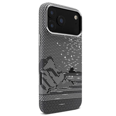 Kevlar Texture Water Sticker Magnetic Phone Case, For iPhone 17 Pro Max, For iPhone 17 Pro, For iPhone 17, For iPhone Air, For iPhone 16 Pro Max, For iPhone 16 Pro, For iPhone 16, For iPhone 15 Pro Max