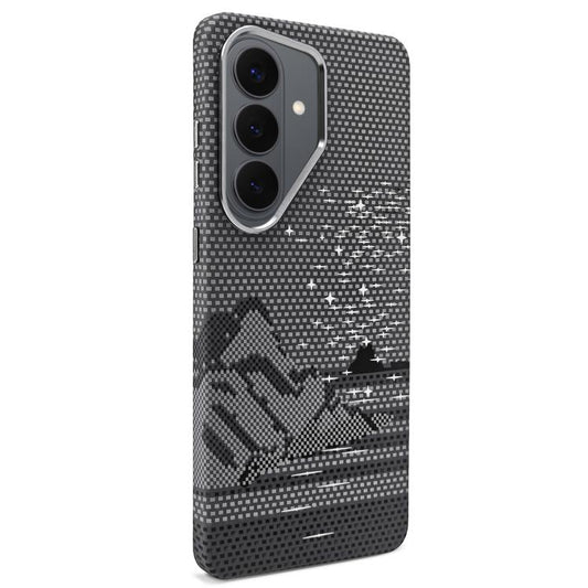 Kevlar Texture Water Sticker Magnetic Phone Case, For Galaxy S26+ 5G, For Galaxy S26 Ultra 5G, For Galaxy S26 5G, For Galaxy S25 5G, For Galaxy S25+ 5G, For Galaxy S25 Ultra 5G