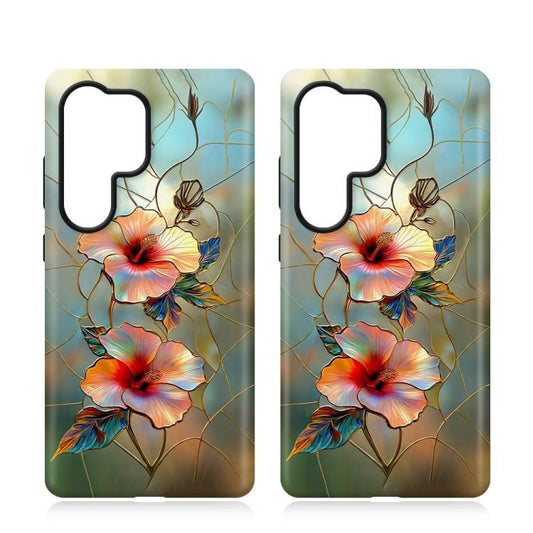 Colorful Romantic Art Floral Phone Case, For Galaxy S26+ 5G, For Galaxy S26 Ultra 5G, For Galaxy S26 5G