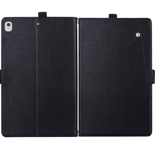 Front Pocket Business Vegan Leather Smart Tablet Case, For iPad 10.2 2021 / 10.5 2019