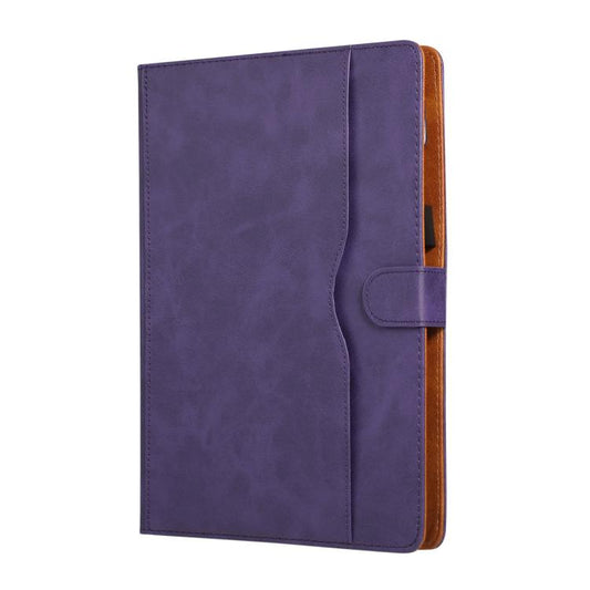 Dual-color Cowhide Vegan Leather Tablet Cover, 10 inch