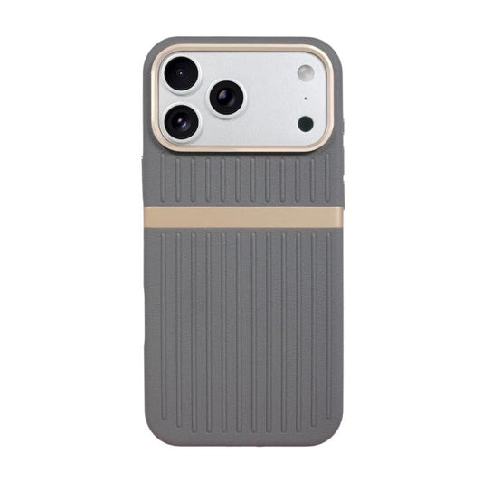 Luggage-Style Spliced PU Magnetic Phone Case, For iPhone 18 Pro / 17 Pro, For iPhone 18 Pro Max / 17 Pro Max