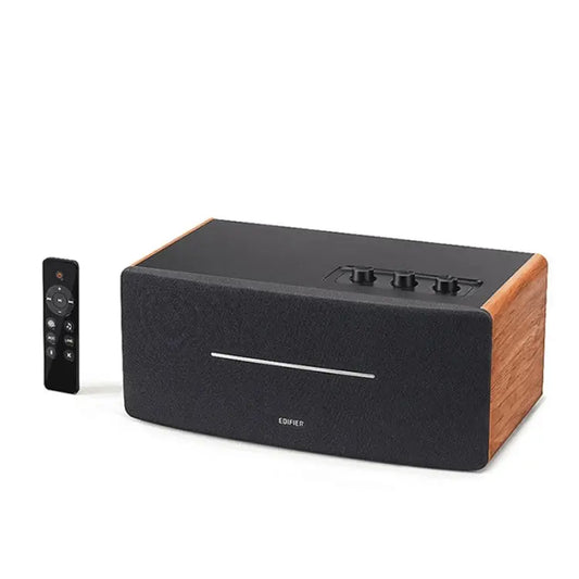 Edifier D12 Wireless Bluetooth Speaker Car Subwoofer Stereo, D12 Wood Grain - UTrano