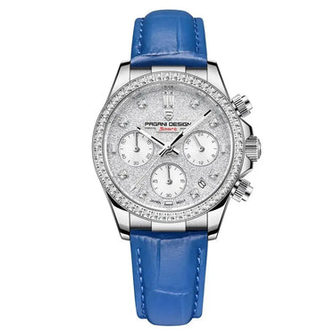 Fashion Diamond Calendar Luminous Fine Steel Women's Watch Utrano