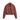 Flip collar pocket hem loose suede Women jacket