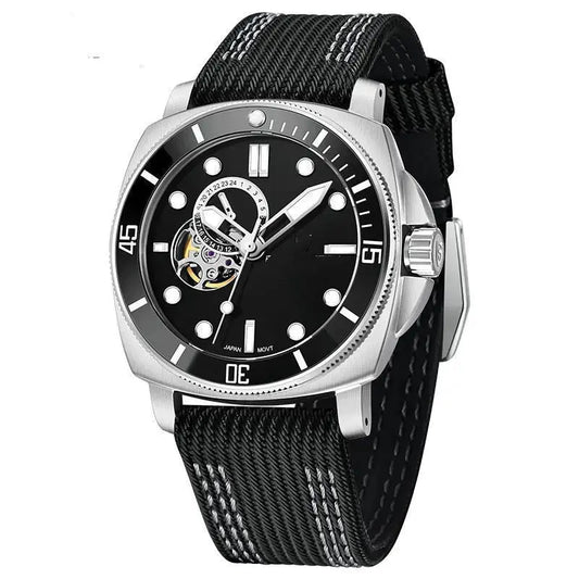 Fully Automatic Mechanical Watch For Sports blue Utrano