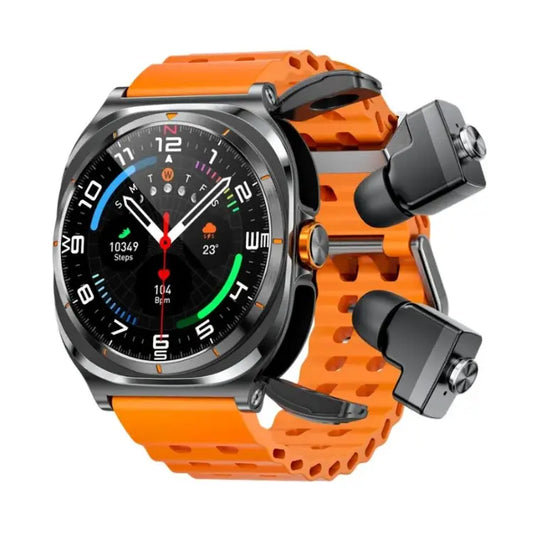 GT98 1.53 inch 2 in 1 Bluetooth Headphone IP67 Waterproof Smart Watch Supports Blood Oxygen Monitoring Utrano