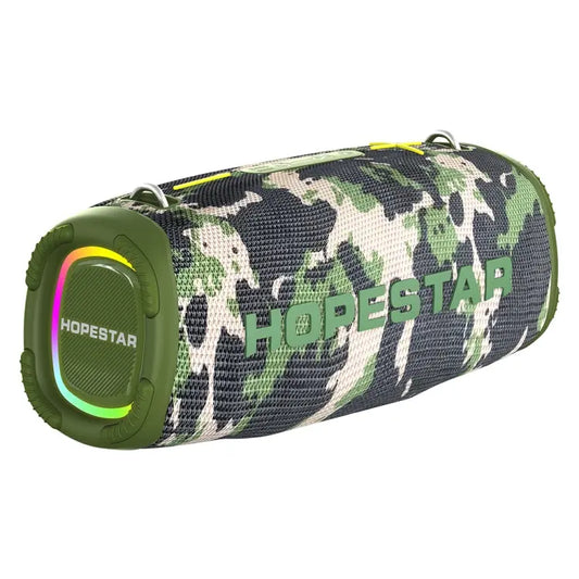 HOPESTAR A6 Max IPX6 Waterproof Outdoor Portable Bluetooth Speaker, A6 Max A6 Max / Camouflage