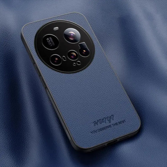 HUIYI Leather Magnetic Phone Case, For Xiaomi 15 Ultra, For Xiaomi 15 Pro, For Xiaomi 15, For Xiaomi 14T Pro For Xiaomi 15 Ultra / Blue