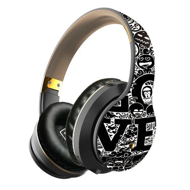Headphones Wireless Bluetooth Headset Music Sports Heavy Bass Mobile Phone Card Headset Utrano