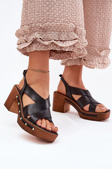 Heel sandals model 214744 Step in style